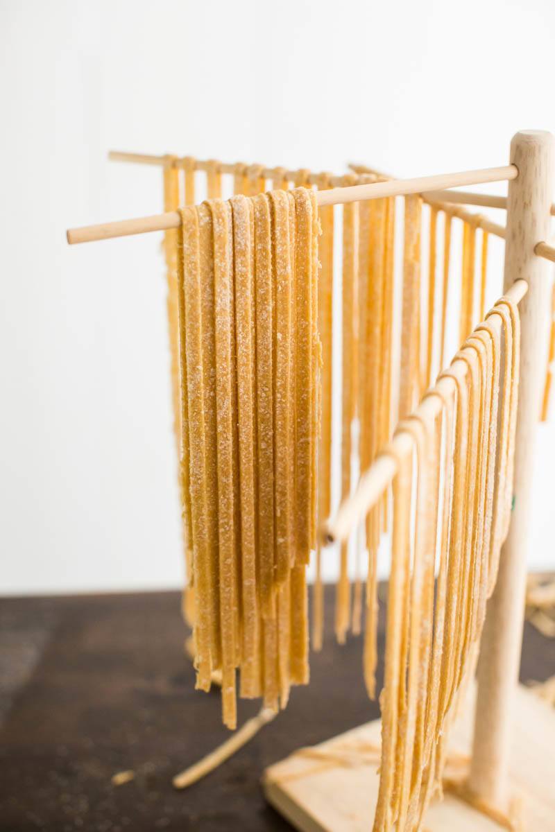 My DIY Pasta drying rack : r/pasta