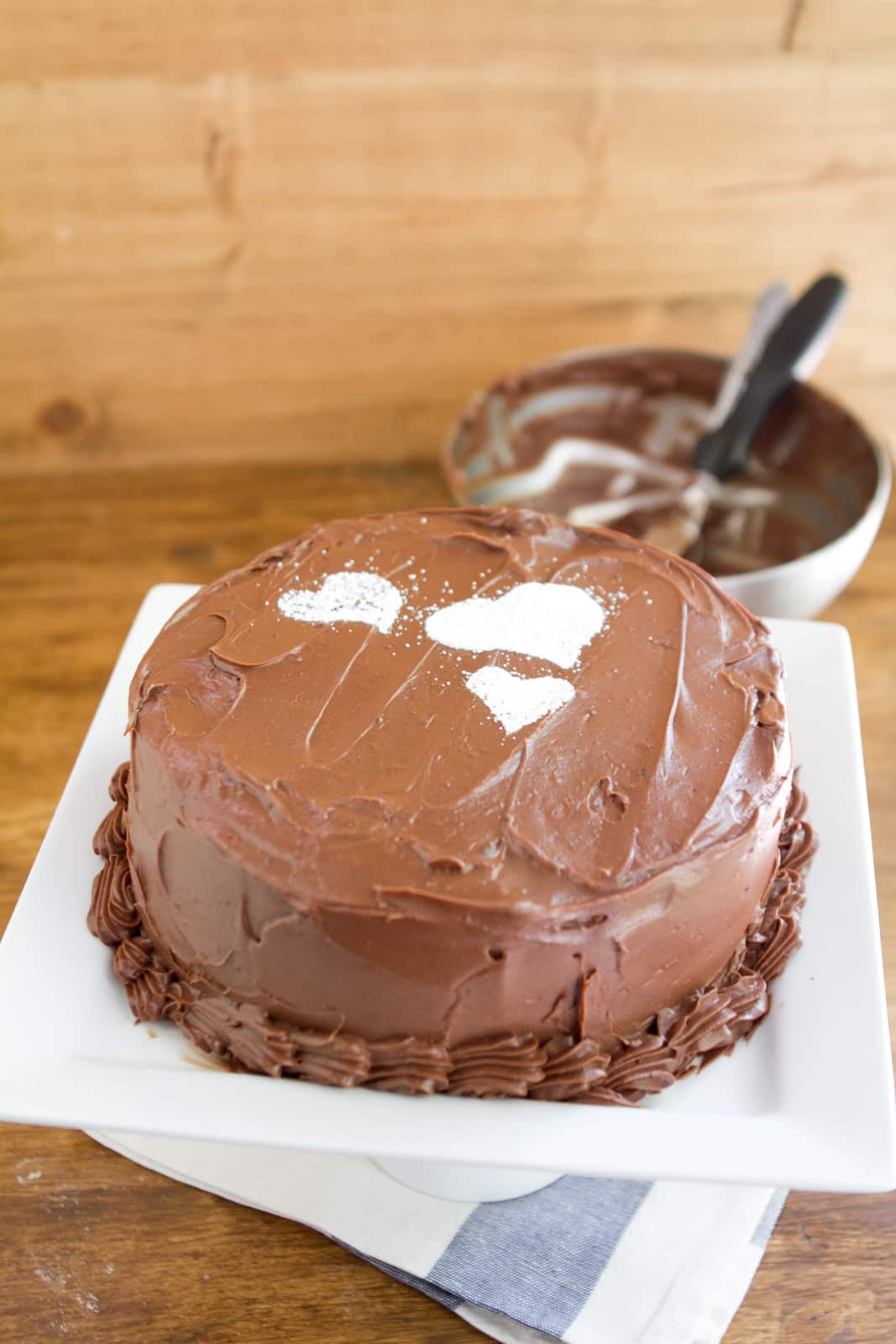 Chocolate Beet Cake with Ganache Frosting
