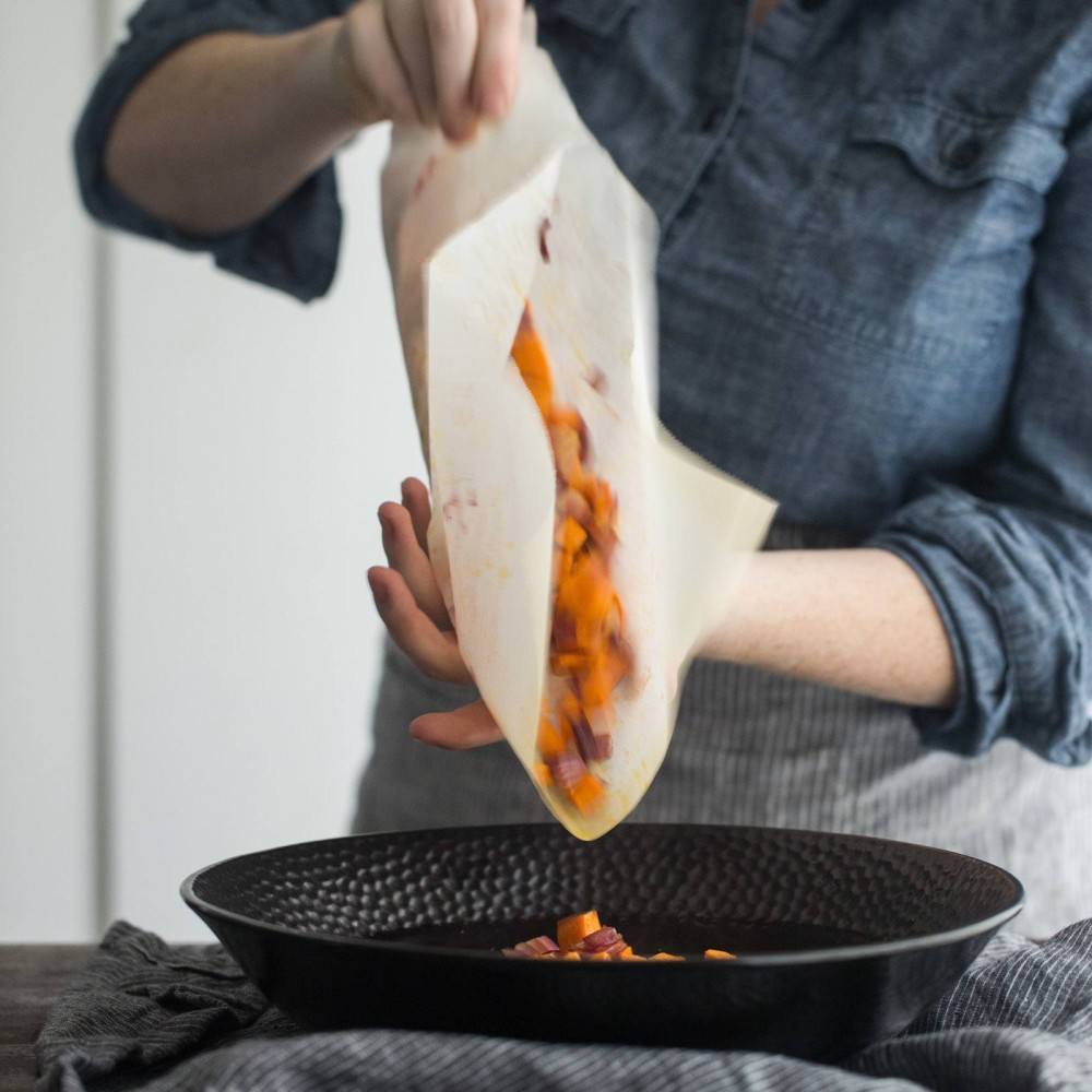 Black Bean Salad with Roasted Sweet Potatoes | Naturally Ella