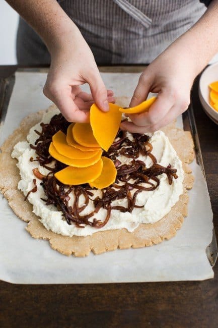 Layering the Butternut Squash