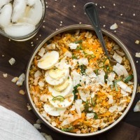 Ginger Brown Rice with Carrots
