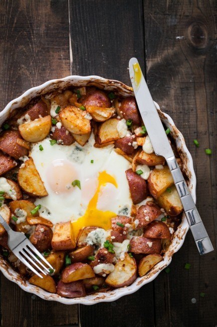 Smoked Paprika Potato Egg Bake