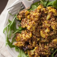 Curried Cauliflower and Quinoa Salad
