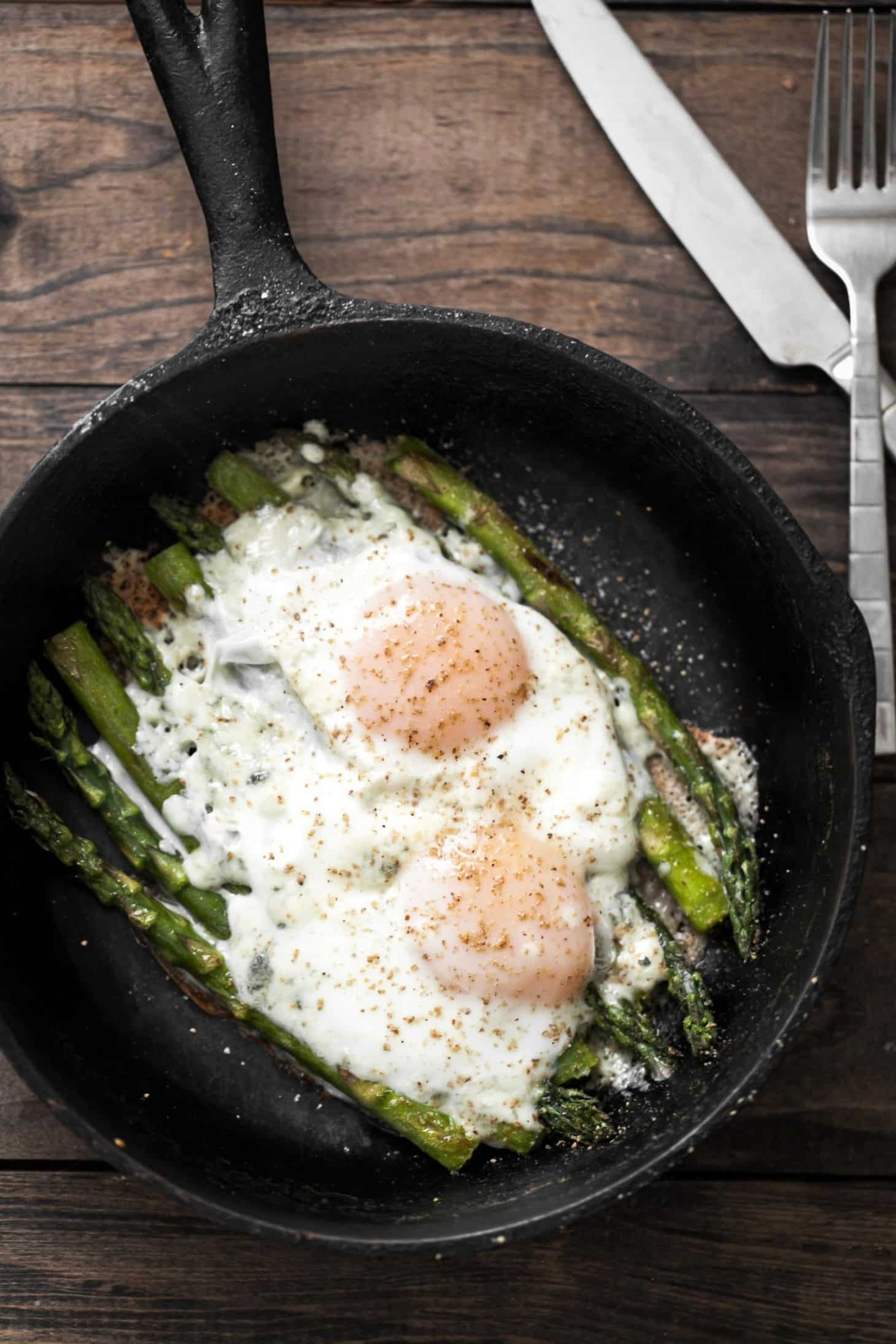 Asparagus and Eggs | @naturallyella