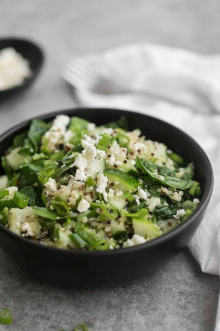 Cucumber-Feta Quinoa Salad