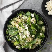 Cucumber-Feta Quinoa Salad