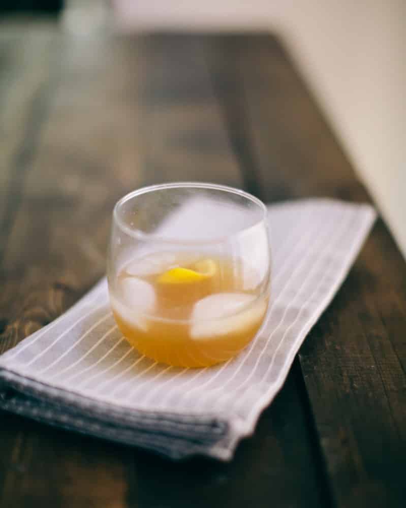 Bourbon, Lemon, and Honey