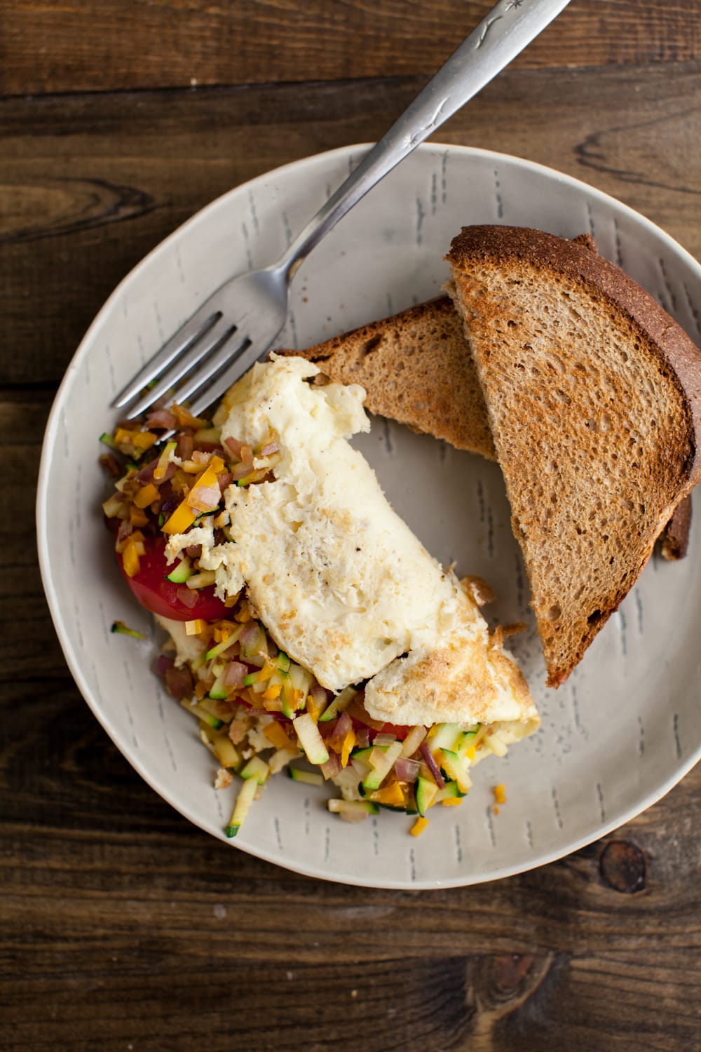 Summer Veggie Omelette