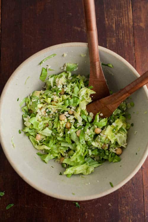 Easy Avocado Chickpea Salad