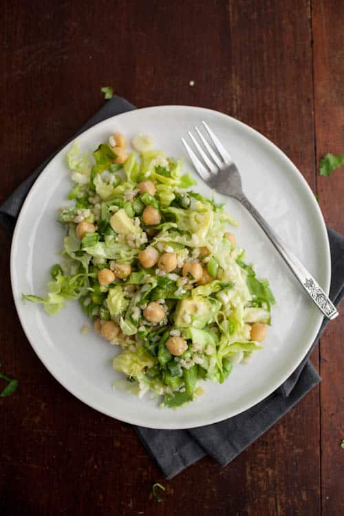 Avocado Chickpea Salad