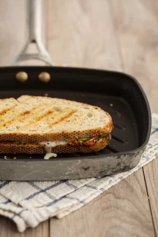 Harissa Grilled Cheese - The Live-In Kitchen