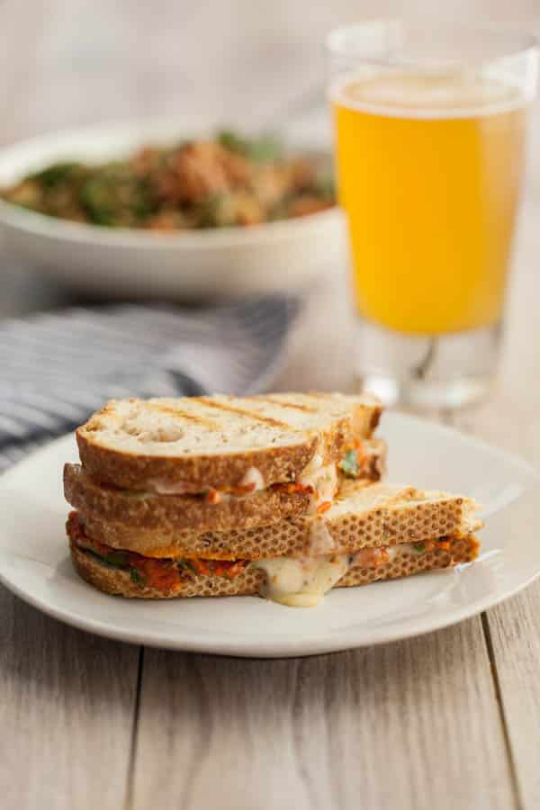 Harissa Grilled Cheese - The Live-In Kitchen