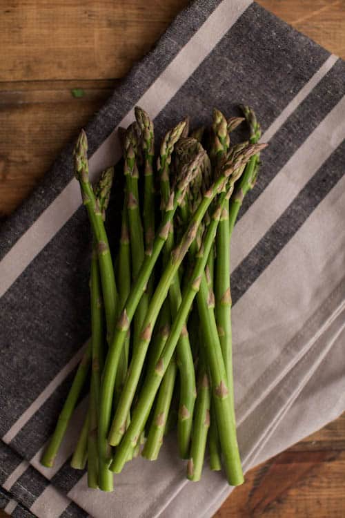 Grilled Asparagus Orzo Pasta