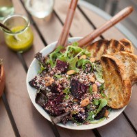 Grilled Beet, Quinoa, and Feta Salad (+ Summer Veg Grilling Inspirations)