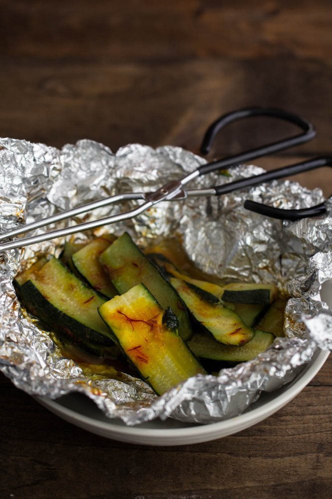 Cumin and Saffron Grilled Zucchini | Frontier Natural Co-op
