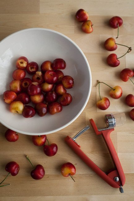 Pitted Rainier Cherries