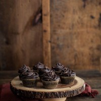 Chocolate Beet Cupcakes with Chocolate Frosting