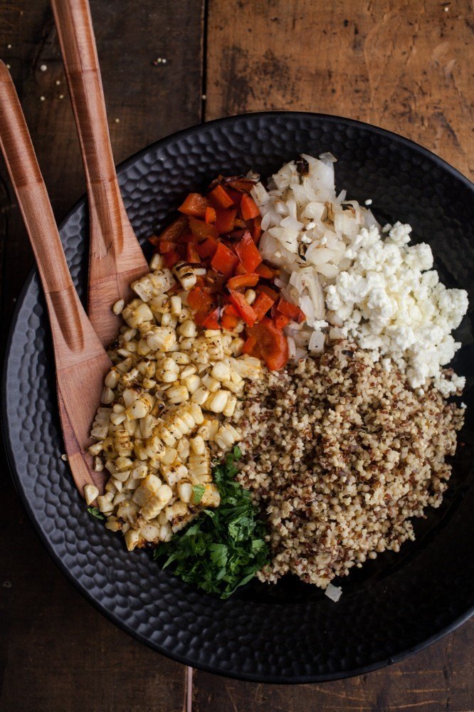 Three Grain Salad with Grilled Veg and Feta (4 of 7)