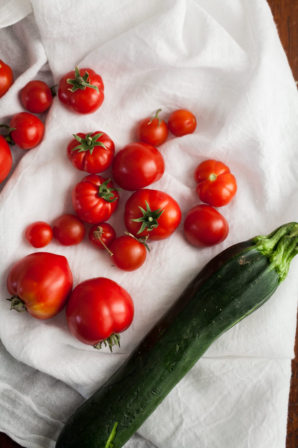 Buckwheat and Tomato Stuffed Zucchini- tomatoes