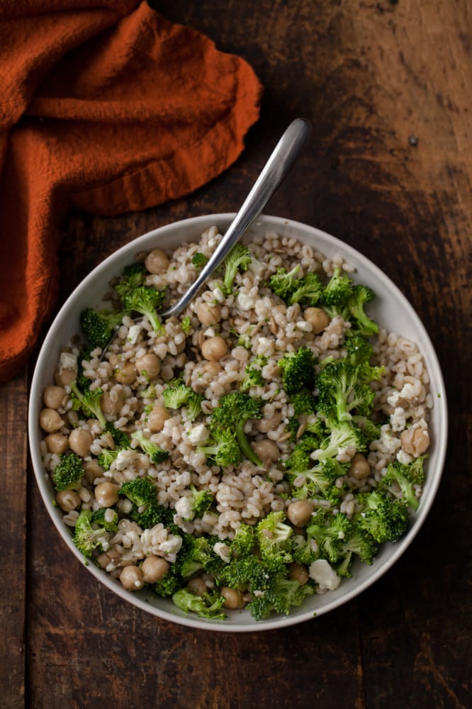 Broccoli Barley Bowl