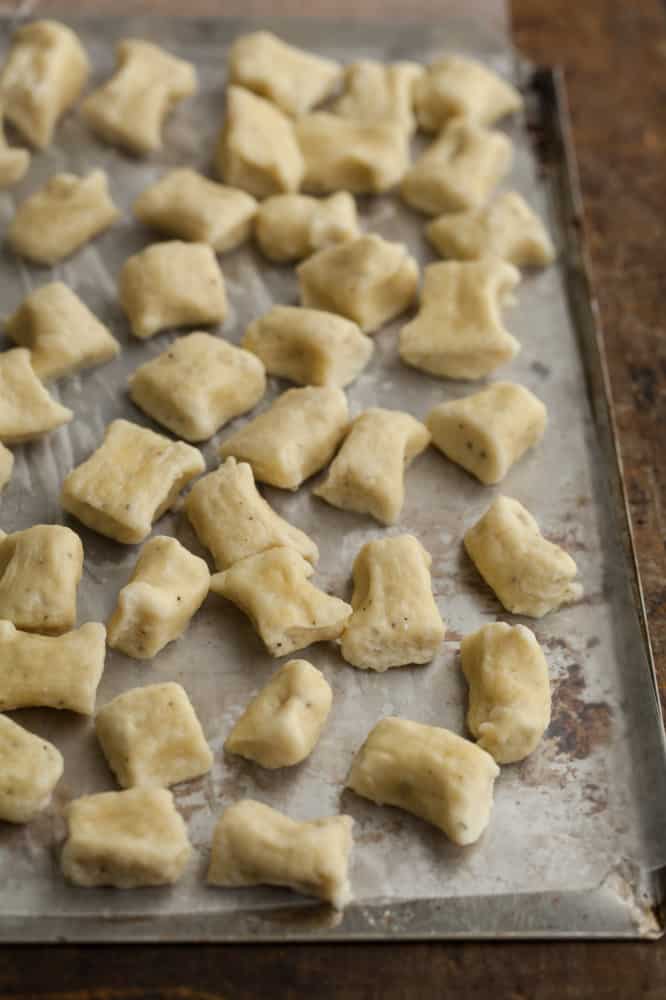 Cooked Einkorn Ricotta Gnocchi | @naturallyella