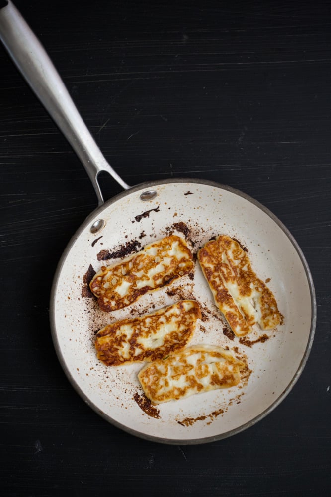 Fried Halloumi | @naturallyella