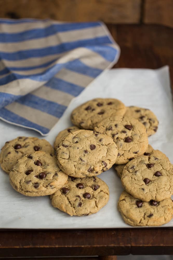 Barley Chocolate Chip Cookies | Naturally Ella