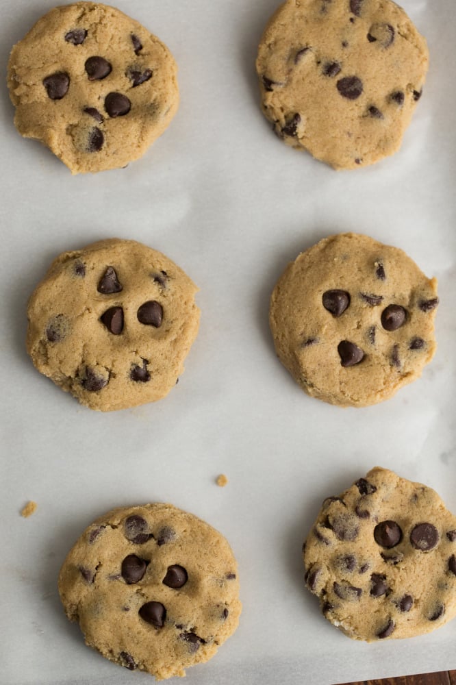 Barley Flour Chocolate Chip Cookies