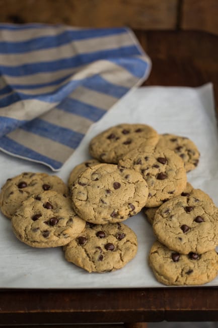 Barley Chocolate Chip Cookies