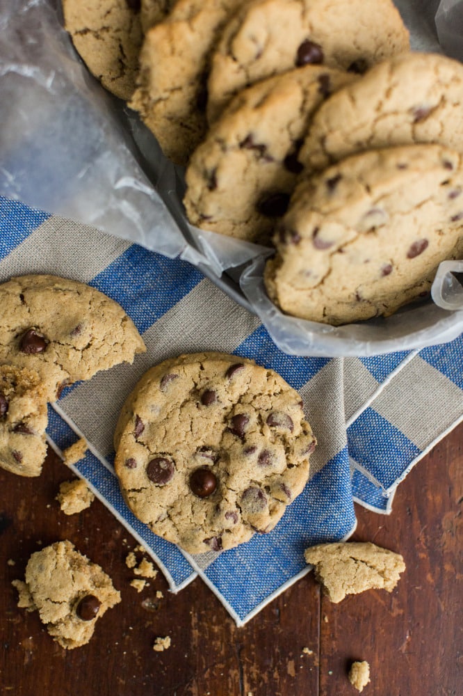 Barley Chocolate Chip Cookies 