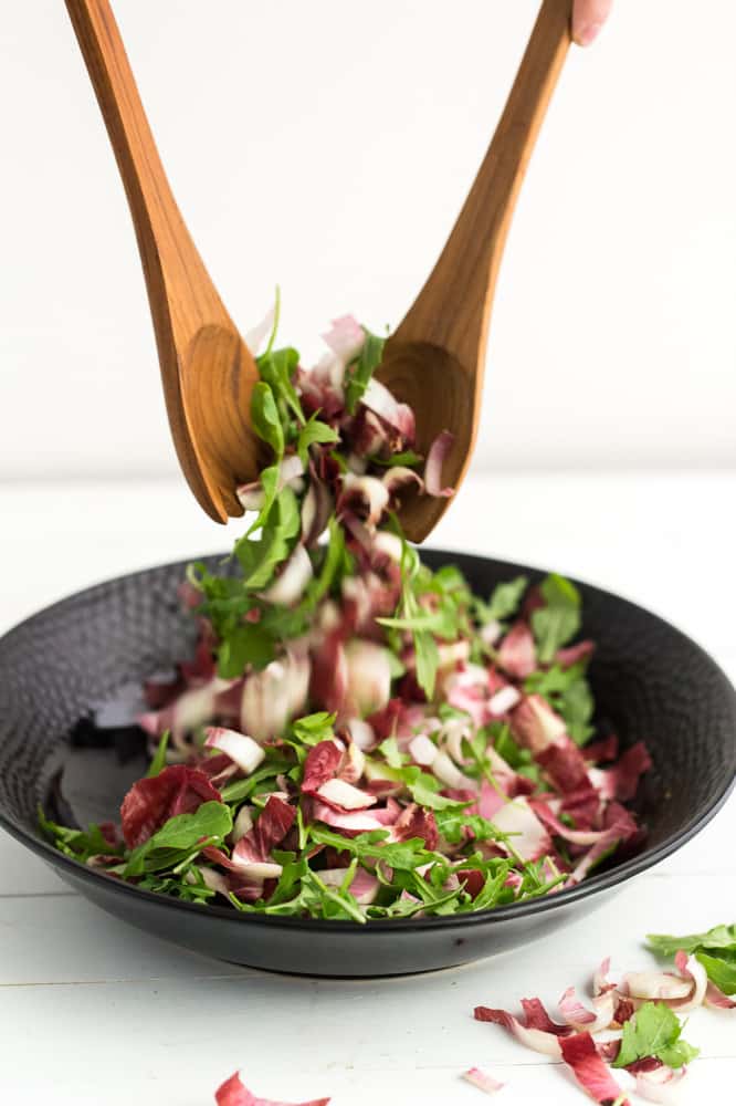 Tossed Arugula and Endives