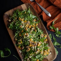 Roasted Butternut Squash, Quinoa, and Arugula Salad | Naturally Ella