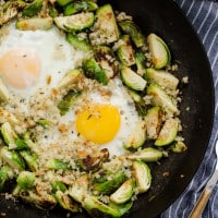 Brussels Sprouts and Eggs | @naturallyella