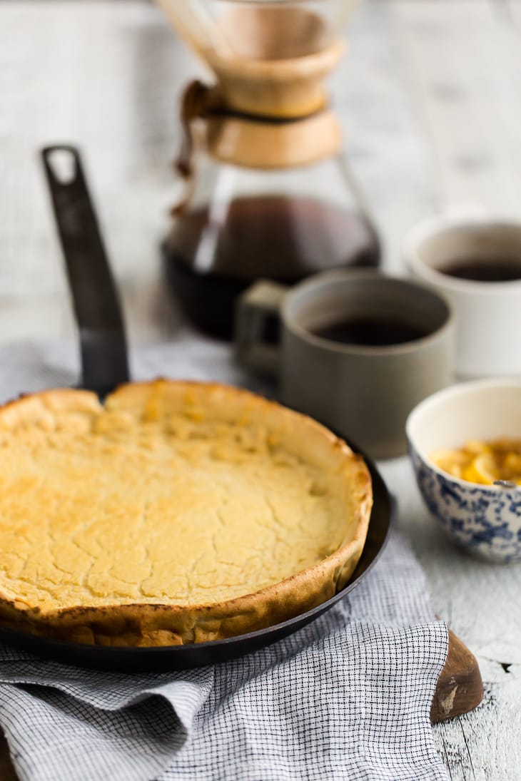 Whole Wheat Dutch Baby Pancake | @naturallyella