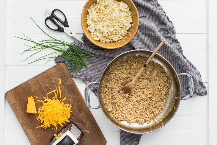 Barley Risotto with Cauliflower | @naturallyella