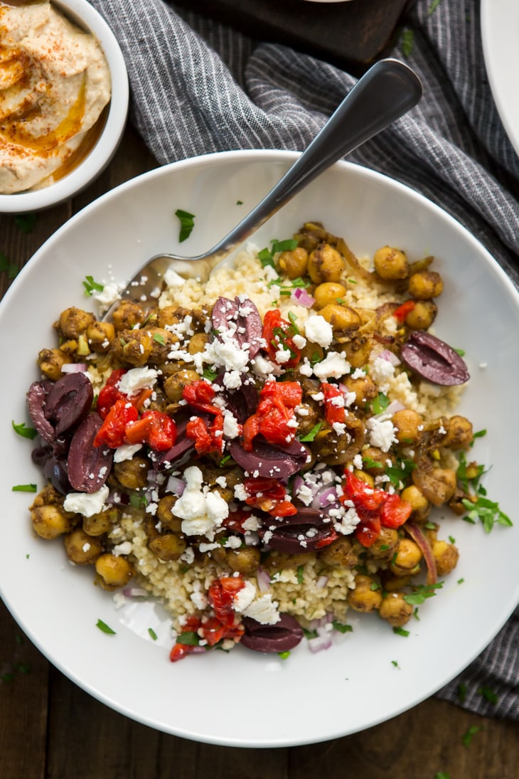 Chickpea Shawarma with Millet | @naturallyella