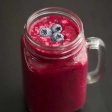 Blueberry Black Tea Smoothie