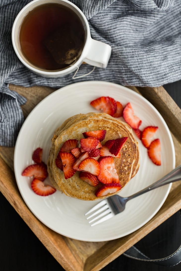 Buttermilk Spelt Pancakes | @naturallyella