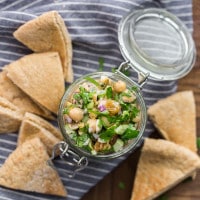 Chickpea Deli Salad (The Sprouted Kitchen Bowl + Spoon)