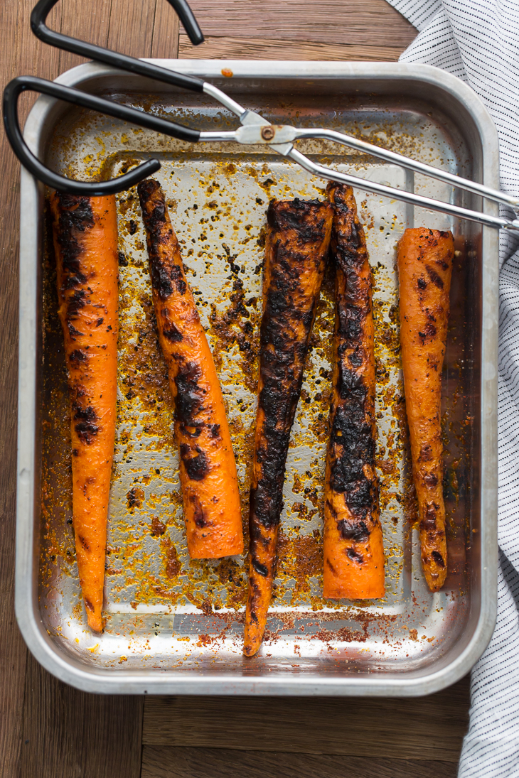 Grilled Carrots | @naturallyella