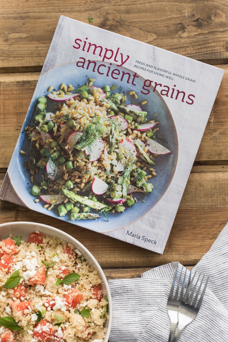 Minted Summer Couscous with Watermelon and Feta- Simply Ancient Grains