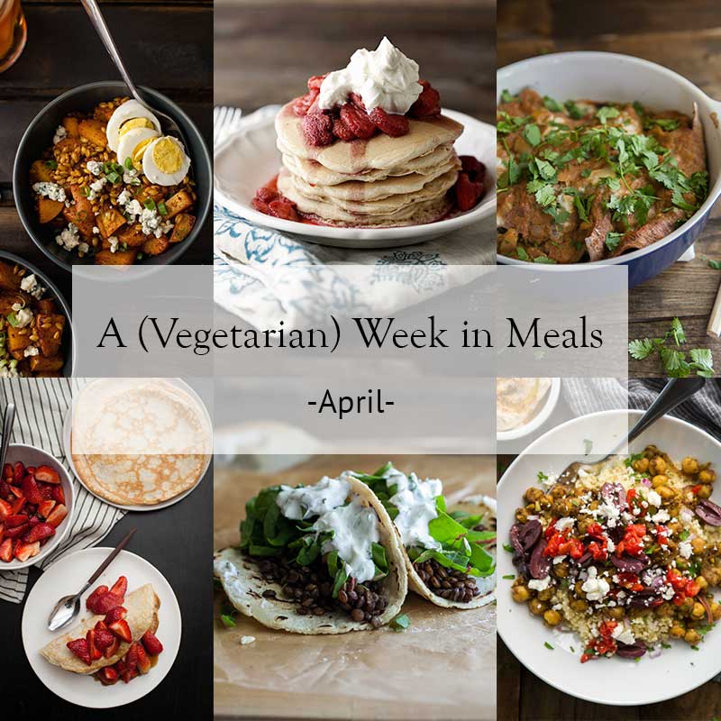April Week in Meals | @naturallyella