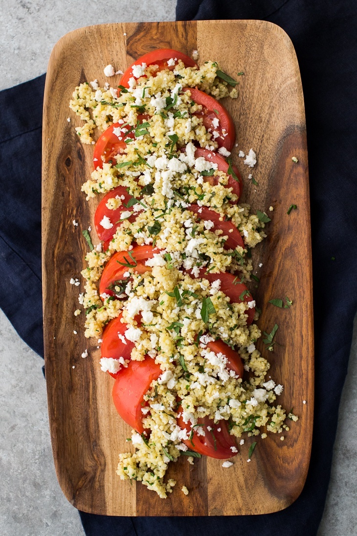 Herbed Millet with Fresh Tomatoes