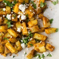 Roasted Potatoes with Harissa