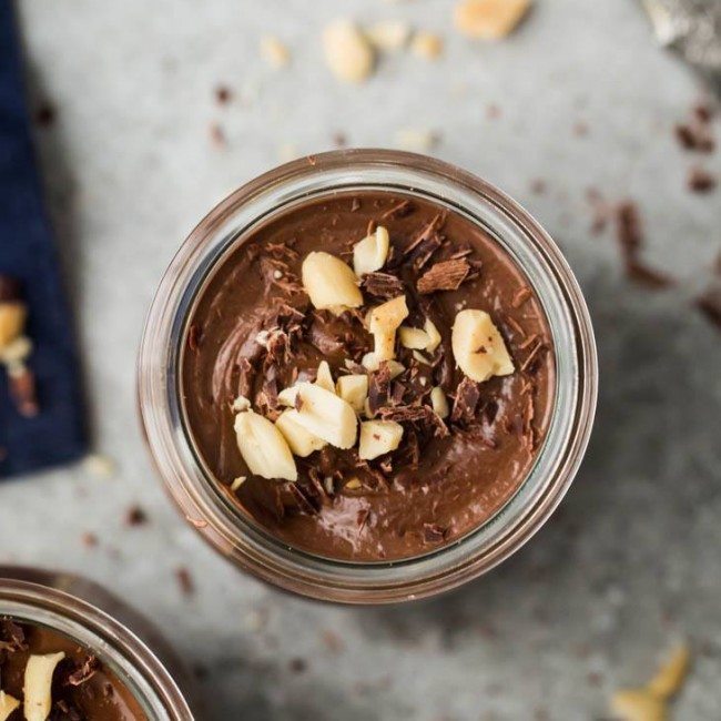 Chocolate Yogurt Pots from Yogurt Culture | Naturally Ella