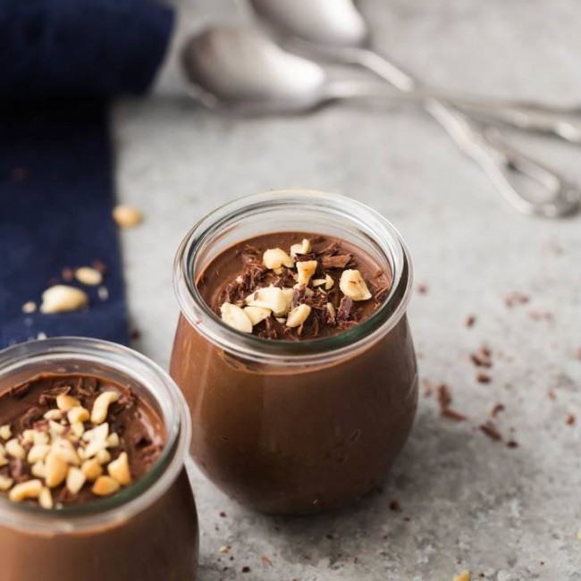 Chocolate Yogurt Pots from Yogurt Culture | Naturally Ella