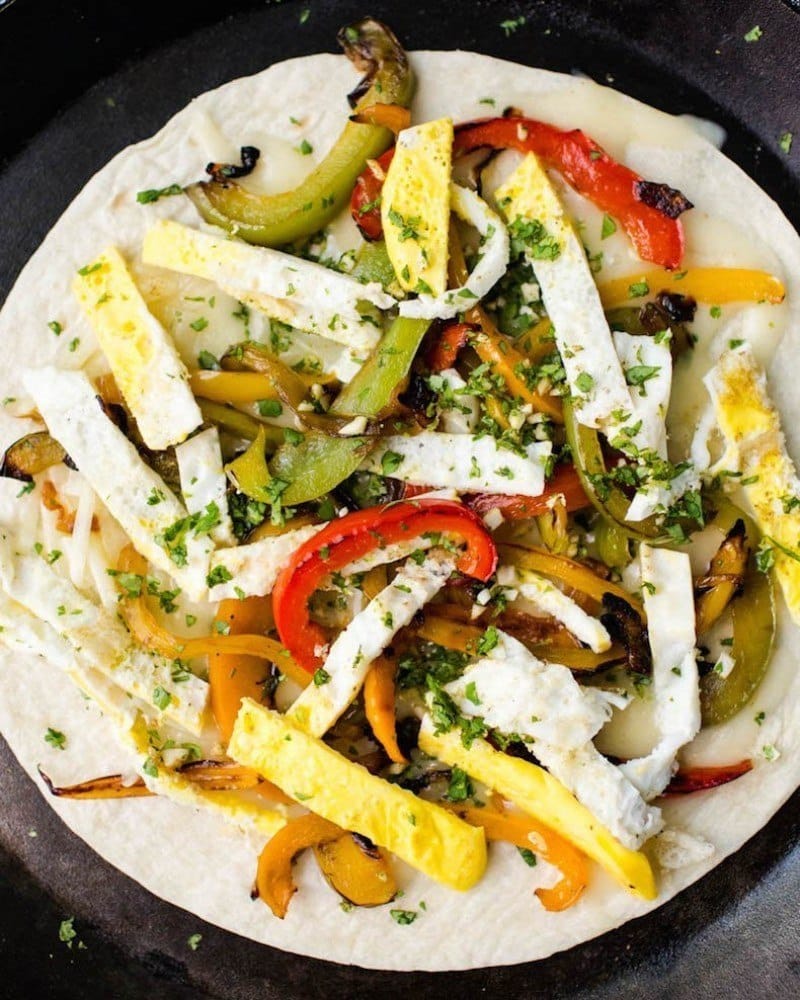 Breakfast Quesadillas with Peppers  and Eggs | http://naturallyella.com
