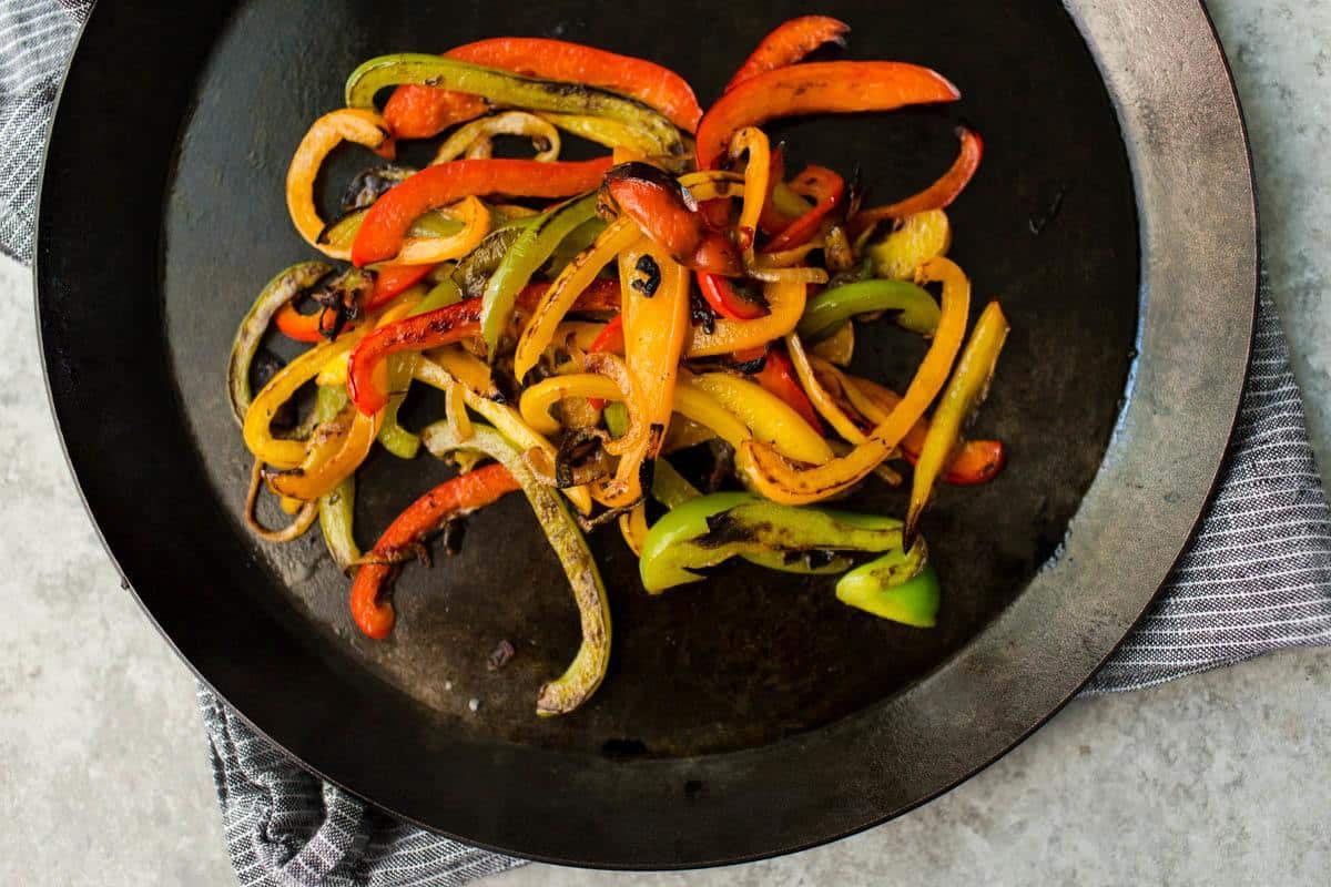 Cooked Bell Peppers | http://naturallyella.com