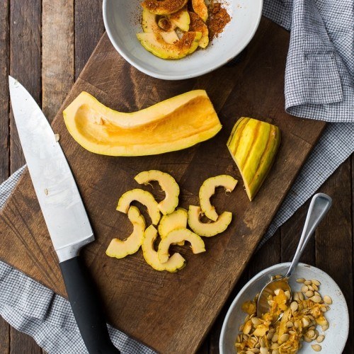 Delicata Squash Tacos with Black Beans-1