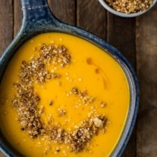 Sesame Kabocha Squash Soup